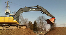 Clarkway Construction site work